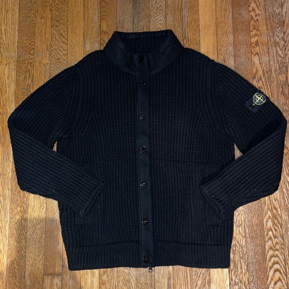 Stone Island Other - Stone Island: heavy knit jacket